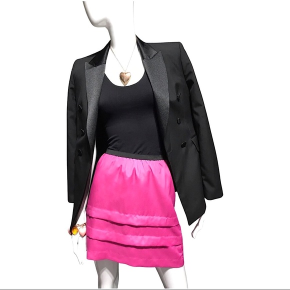 Sugarlips Fuchsia Pink Slip Skirt - Picture 2 of 7